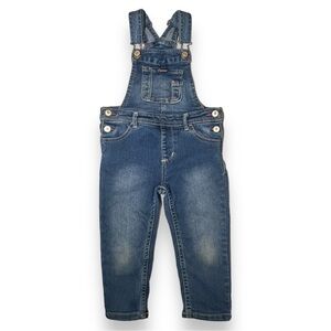Jordache Girl’s Denim Overalls Medium Enzyme Size 3T